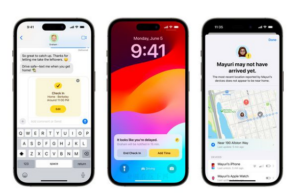 隆广镇苹果维修站分享如何在iPhone上使用平安确认功能 
