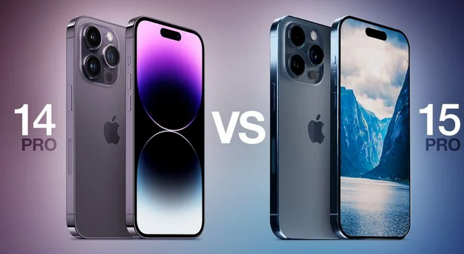 隆广镇苹果14pro维修店分享iPhone15Pro和iPhone14Pro比有哪些差异 