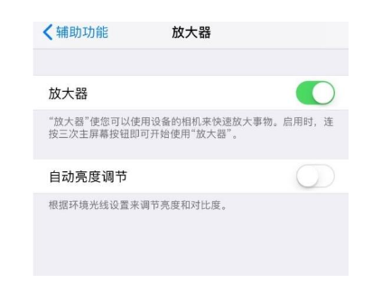 隆广镇苹果14服务店分享iPhone14辅助功能快捷键设置方法 